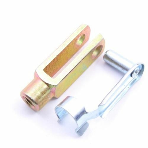 Clevis, M5 x 0.8 threads, 5mm pin, Long Length - Picture 3 of 4