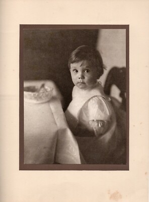 Childhood, ''INCONSISTENT'' by Cecilia Bull Hunter & Caroline Ogden 1910 Gravure