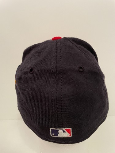 Vintage Cleveland Indians New Era 7 1/4 1997 World Series Hat. Made In USA - Picture 5 of 9