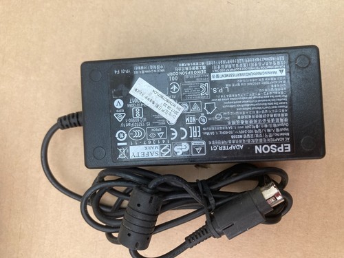 Epson m235b Genuine Original 24V 1.5A 36W 3pin Power Adapter for POS Printers - Afbeelding 6 van 9