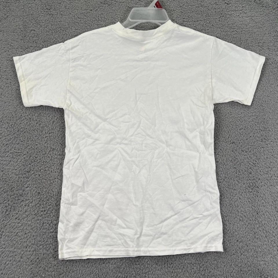 Camiseta Pullover Hanes Boys Blanca Cómoda Manga Corta Cuello Redondo Talla Grande Foto 2 de 4