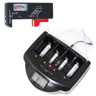 MaximalPower Universal Rapid Charger & Battery Tester for AA AAA C D 9V (FC999)