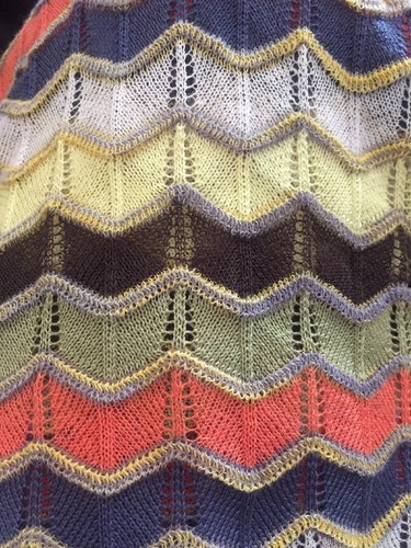 M Missoni Knit V Neck Drawstring Tank Size 42 - Picture 7 of 11