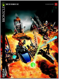 Lego Race for the Mask of Life 8624 BIONICLE Minifigure Building Set