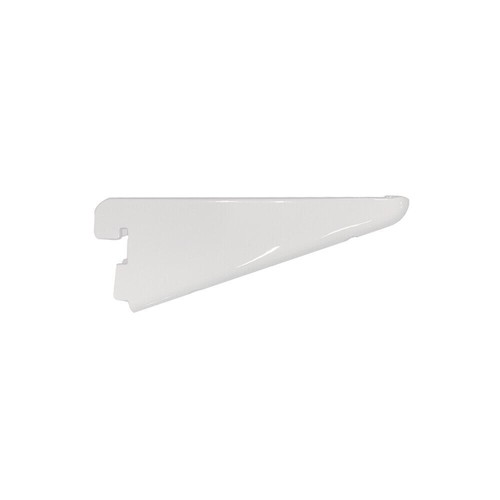 Twin Slot Shelving WHITE Uprights Brackets Adjustable Wall Shelf System Modular - Picture 7 of 8
