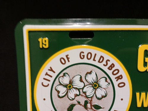 Vintage 1979 Goldsboro NC License Plate Goldsboro Welcomes You To North Carolina - Picture 5 of 13
