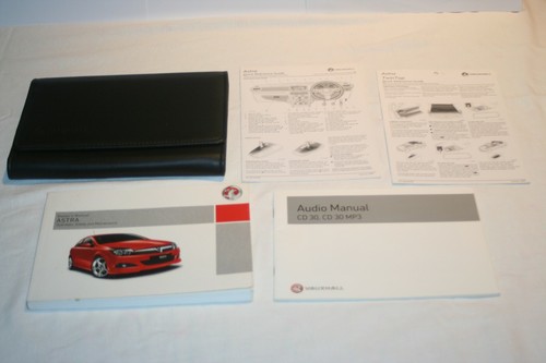 Vauxhall (Opel) Astra Betriebsanleitung / Benutzerhandbuch Mappe, 2007-2010 Mk5, Audiomanual - Bild 1 von 12