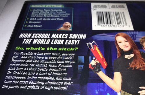 New Sealed Kim Possible Dvd Kid Rated G - Picture 3 of 4