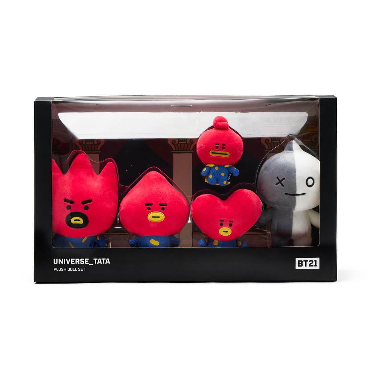 BT21 TATA TITI VAN ぬいぐるみ ユニバース BTS テテ V BT21 Universe Official BTS Authentic Goods TATA & Van