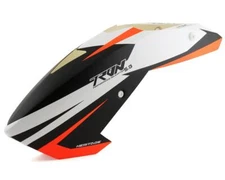 Tron Helicopters Tron 5.8 Canopy (Orange/Black) [TR582-151]