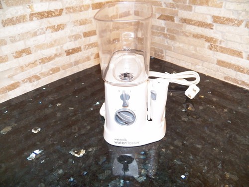 WP-310W Satin Waterpik NANO Water Flosser Travel Ultra Jet Pick Pik 4 tips 310w
