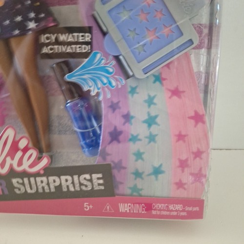 Barbie Color Surprise Puppe 2017 African American Change Hair Box Has Damage Look - Bild 6 von 15