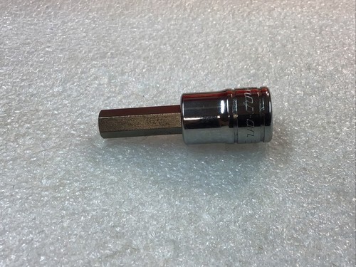 Snap-On Tools#FA10E - USA - 3/8Dr., 5/16" SAE Hex Bit Chrome Socket Driver-NEW- - Picture 1 of 8