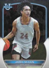 2022-23 Bowman University Chrome Basketball Jared McCain #27