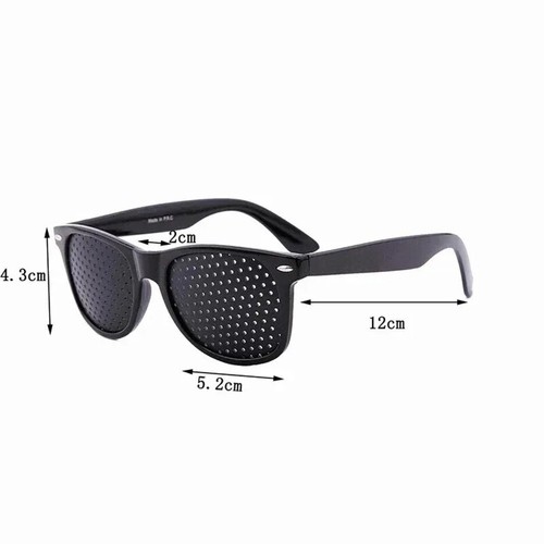 1 bis 5 Stück Kleinloch Brille Augentraining Sehkorrektur Unisex Verbesserung - Bild 6 von 34