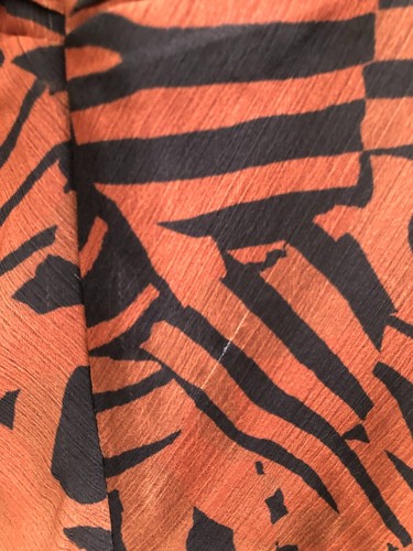MISHA Lynette Mosaic Zebra Brown Cocktail Dress Size 10 AU RRP 289 Party - Picture 8 of 8
