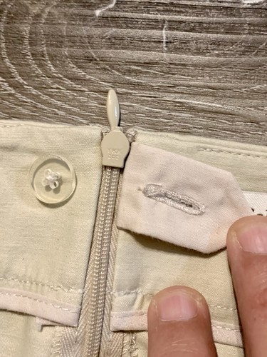 Coldwater Creek Women’s Skirt Size 24 Stretch Waist NWT Beige - Picture 9 of 10