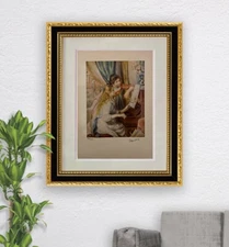 Pierre-Auguste Renoir Hand-Signed Orig. Print With COA and +$3,500 USD Appraisal