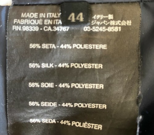 Prada Navy Polyester Trench Coat (44) - Picture 6 of 8