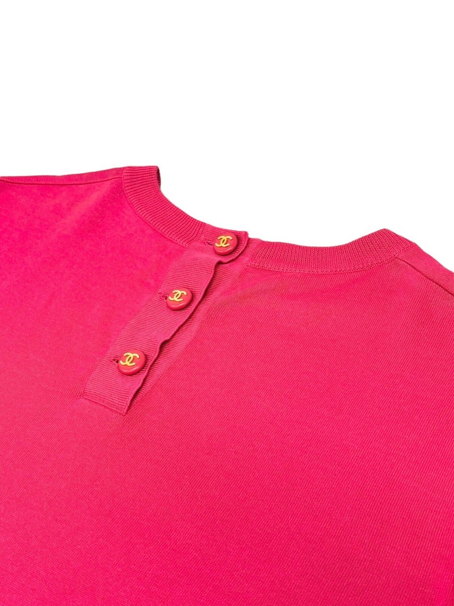 シャネル　トップス　cn CHANEL シャネル トップス ニットキャミソール P43068V17673