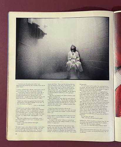 Ozzy Osbourne 1985 Spin Magazine. Morrissey Peter Gabriel, Dead Kennedys BoDeans - Picture 4 of 7