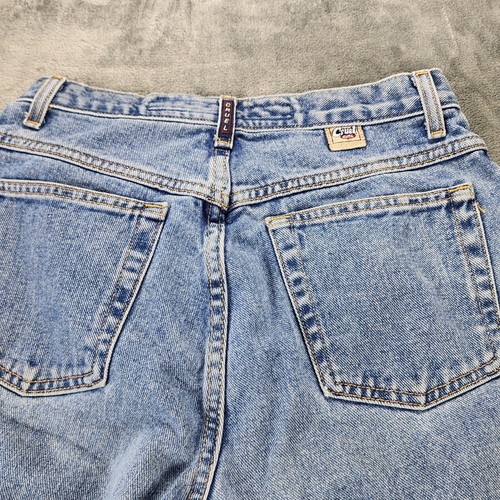 Vintage Cruel Girl High Rise Mom Jeans Straight Slim Fit Junior 9 Long 28Wx34L - Picture 12 of 13