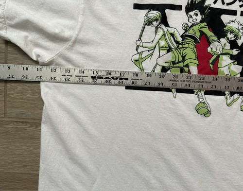 Hunter Hunter Anime T Shirt Sz 2XL White Kurapika Hisoka Short Sleeve Tee - Picture 7 of 9