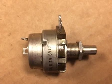 NOS Vintage Clarostat 250k ohm Potentiometer 1989 Linear Power Snap Switch (Qty)