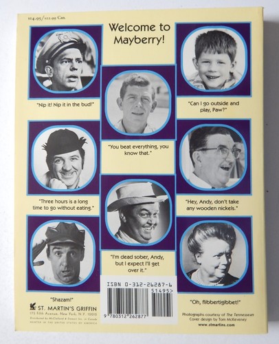 Andy Griffith Show Book 40th Anniversary Character Profiles Plot Summaries Quiz - Foto 2 di 12