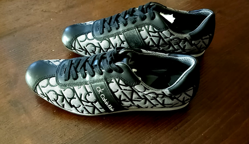SCARPA CALVIN KLEIN - Modello O10223 colore: LONDON GREY / NERO - UOMO TG. 43 - Foto 2 di 12