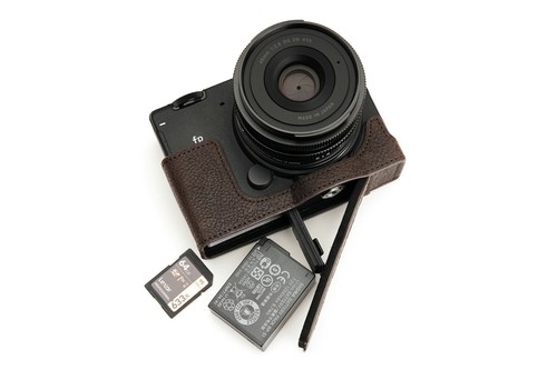 Handmade Genuine Leather Half Camera Case Bag Cover for Sigma fp fpl Five Colors - Picture 40 of 47