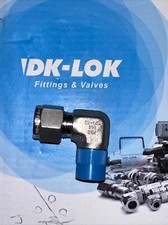 DK-LOK 3/8 Od X 1/4 MNPT ELBOW SWAGELOK REF SS-600-2-4 NEW