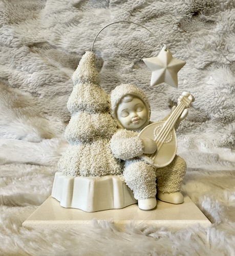 Department 56 Snow Babies Starlight Serenade Playing Music Figur Weihnachten
