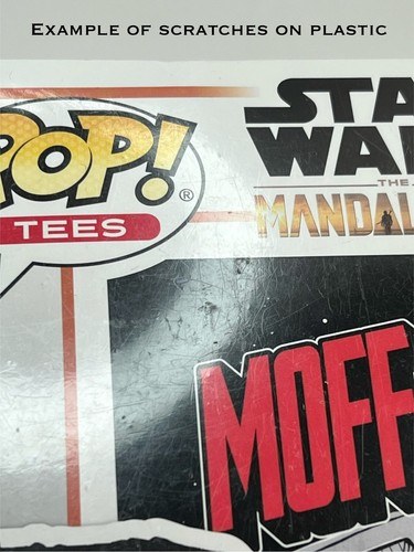 Funko POP! -Star Wars The Mandalorian Moff Gideon Glow In Dark Pop & Tee Medium - Picture 2 of 10