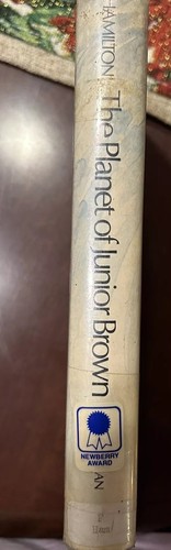 The Planet of Junior Brown:Virginia Hamilton,Ex Library,HCDJ,1971, VGC Vtg - Picture 4 of 10