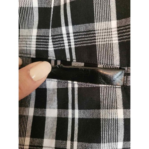 AGB schwarz weiß kariert Bermudas Shorts Preppy Academy Baumwollmischung Gr. 10 - Bild 5 von 10
