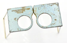 Vintage Pocket Stereoscope - Magnifying- Abrams Instrument Corp -USA- WWII -1944