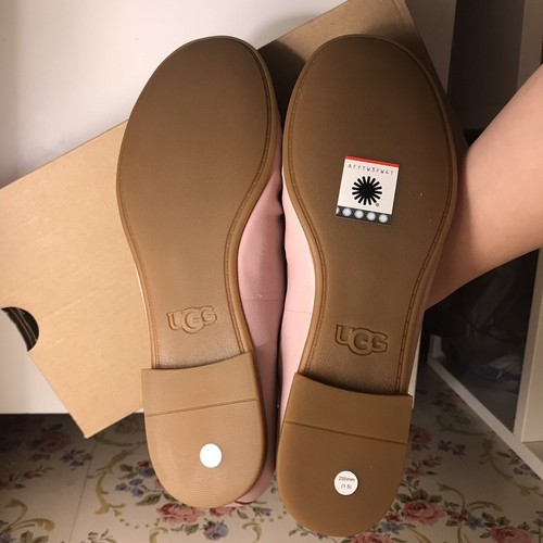 NIB UGG Australia Women's Vivian Bougainvillea Pink Loafers Shoes 1104713 - Picture 4 of 6