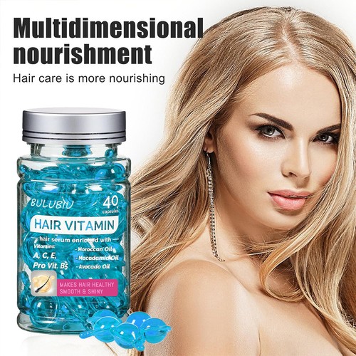 Hair Treatment Serum -Hair care capsules-No Rinse with Argan Macadamia Avocado - Picture 6 of 22