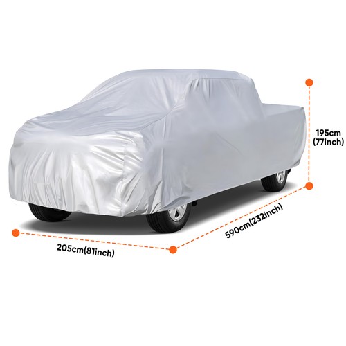Full Pickup Truck Cover Waterproof Dust Protector For Chevrolet Silverado 1500 - Picture 11 of 13