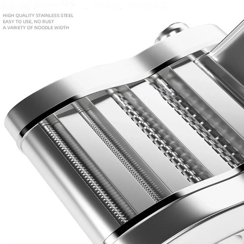 Electric Stainless Steel Small Pasta Maker Machine To Make Fresh Pasta At Home - Picture 3 of 14