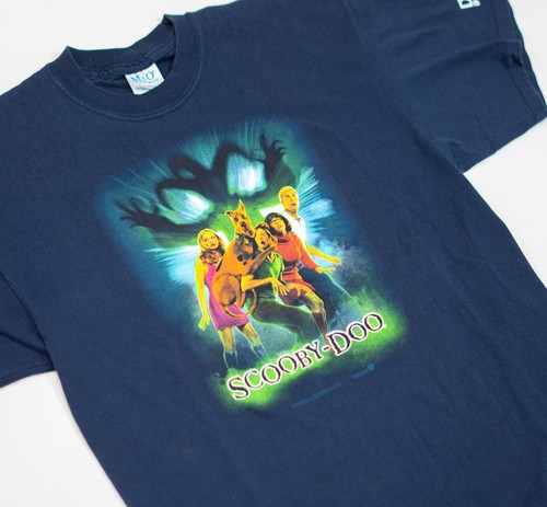 Vintage Scooby Doo Movie Promo T-Shirt Men Size XL 2002 Matthew Lillard - Picture 3 of 20