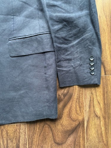 Austin Reed 100% Linen Suit 40S “Navy” W32 L31 BNWOT Immaculate RRP £389 - Picture 3 of 22
