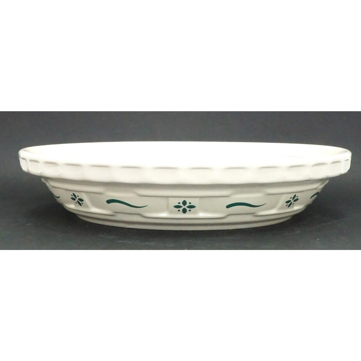 Longaberger pottery pie plate hotsell