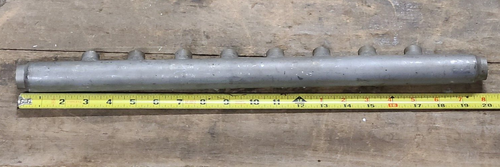 Custom Made Stainless Steel Manifold 1/2" NPT(2) Ports x 1/4" NPT (8) ports