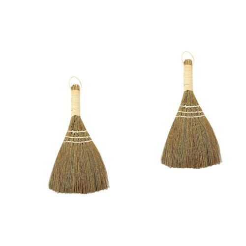 2 PCS Desktop Duster Büro Tragbarer Mini-Besen Bürotisch-Staubbürste