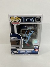 Derrick Henry Signed Titans #145 Funko Pop! Vinyl Figure (Beckett)