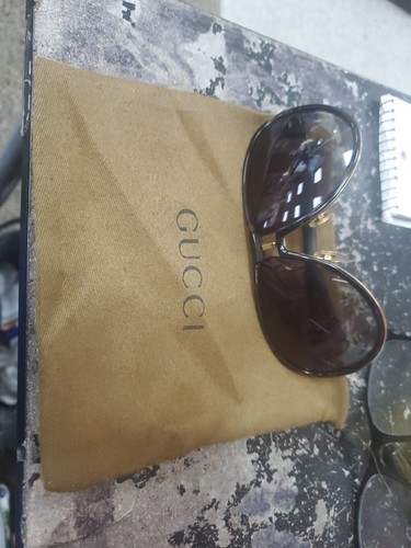 MEN’S GUCCI VINTAGE SUNGLASSES GG1566/S REHMH. Vintage Sunglasses Gucci Aviator - Picture 10 of 10
