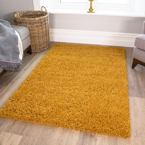 NEW Small Bright Shaggy Area Rug Mat Easy Clean for Bedroom Bed Room House Floor - Picture 45 of 49