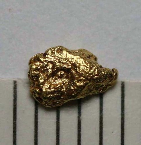 1 GOLDNUGGET- GOLD NUGGET aus ALASKA! - Bild 1 von 1